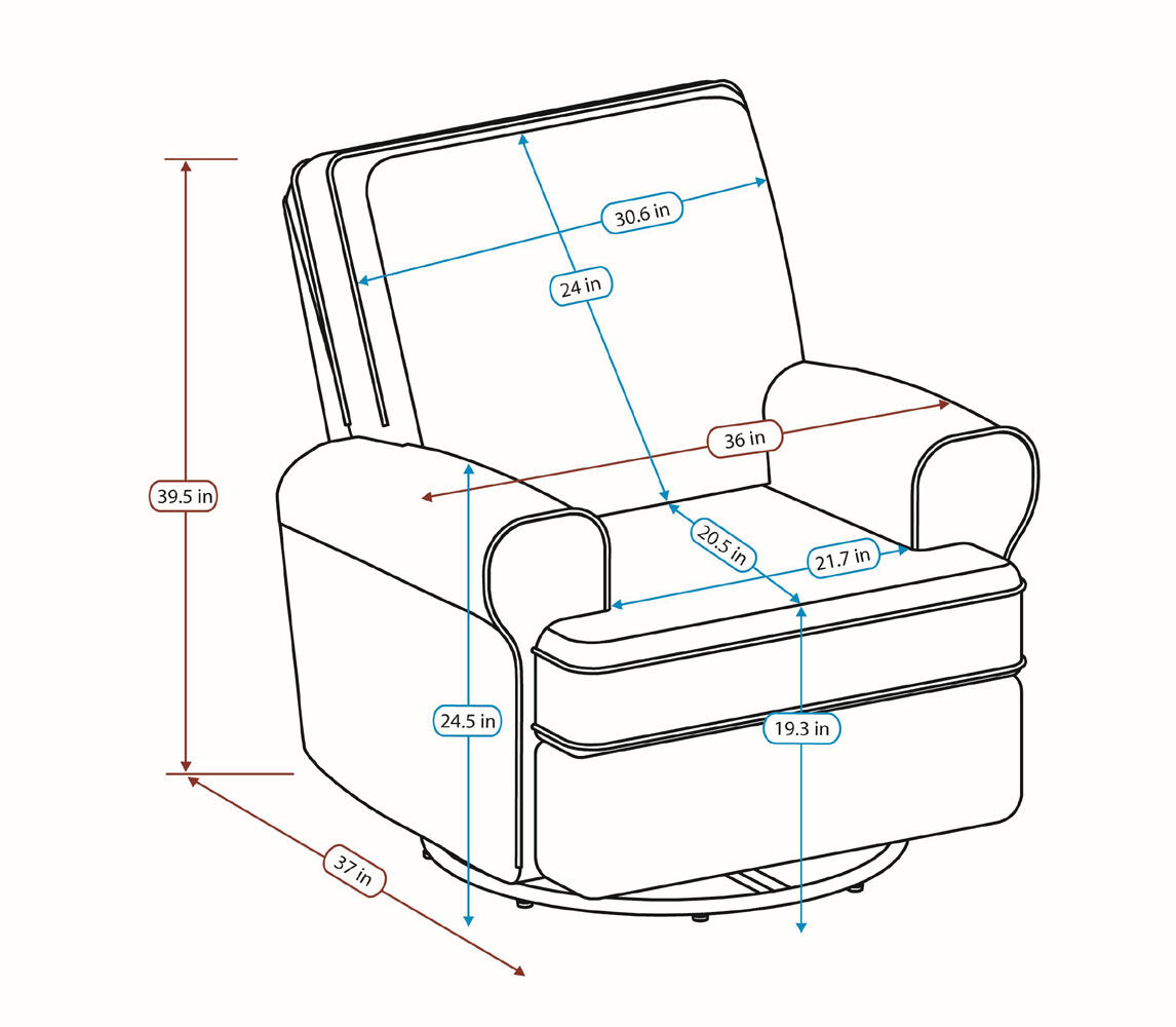 babies r us lennox glider