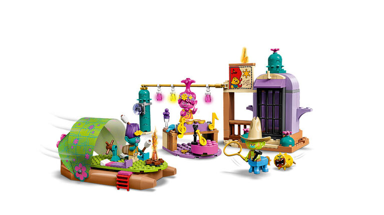 LEGO Trolls L'aventure en radeau de Mornebourg 41253