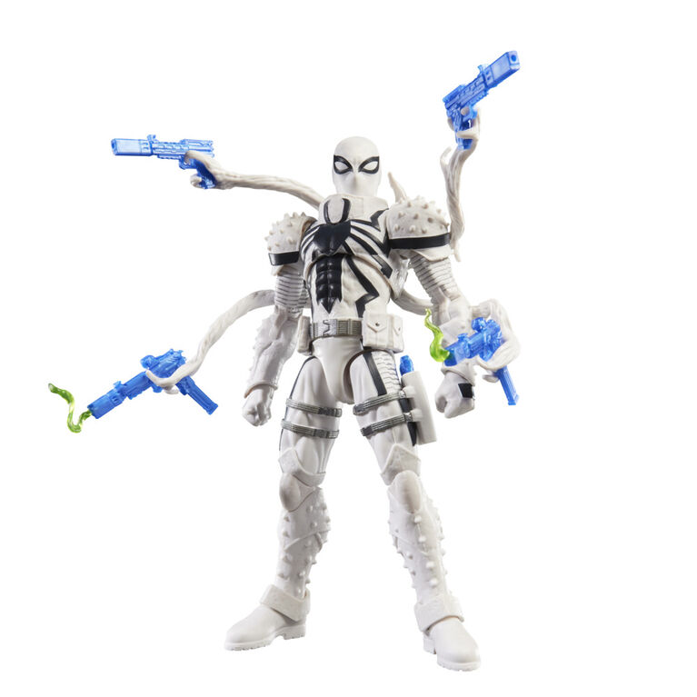 Marvel Legends Series Magic: The Gathering Agent Anti-Venom, Spider-Man Action Figure plus Exclusive Foil Trading Card