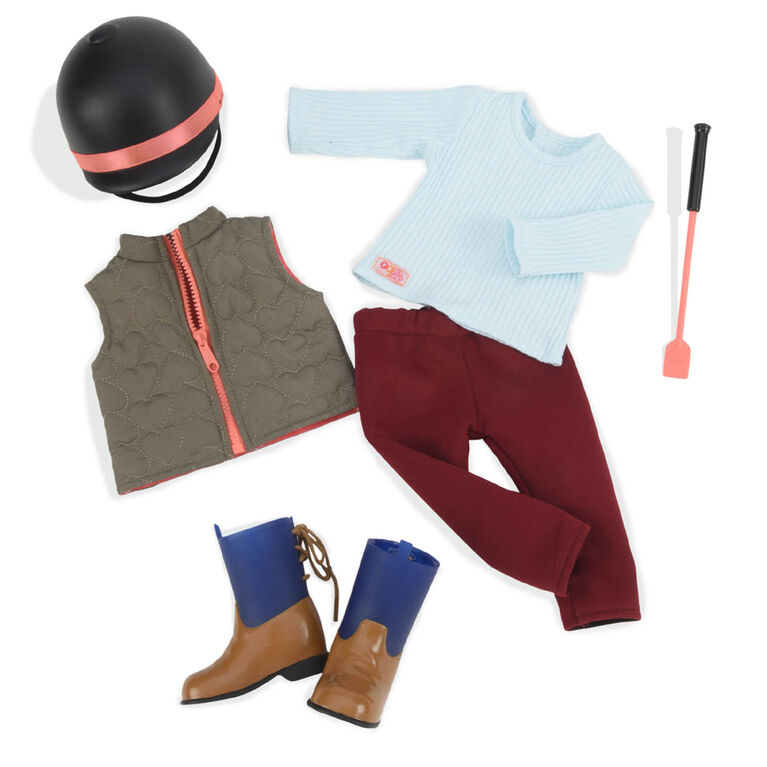 Our Generation, Well Groomed, Equestrian Outfit for 18-inch Dolls