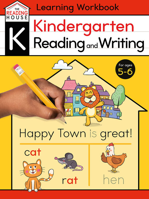 Kindergarten Reading & Writing (Literacy Skills Workbook) - English Edition