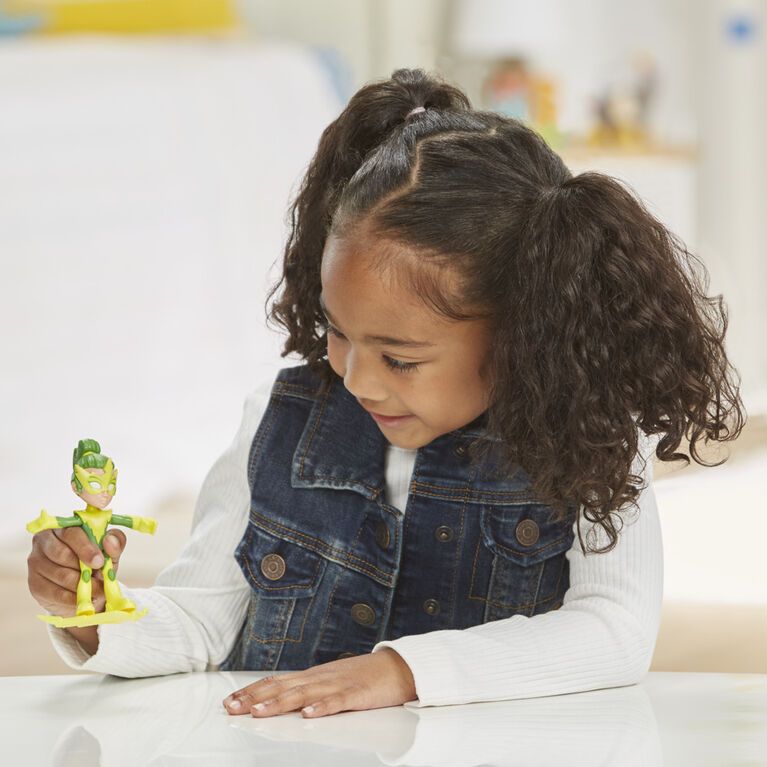 Marvel Spidey and His Amazing Friends Electro Action Figure Toy, Preschool Hero Figure with Accessory