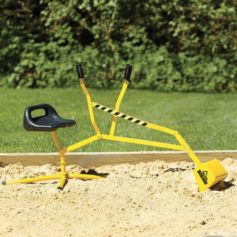 The Big Dig® Ride-On Sandbox Digger Toy Excavator