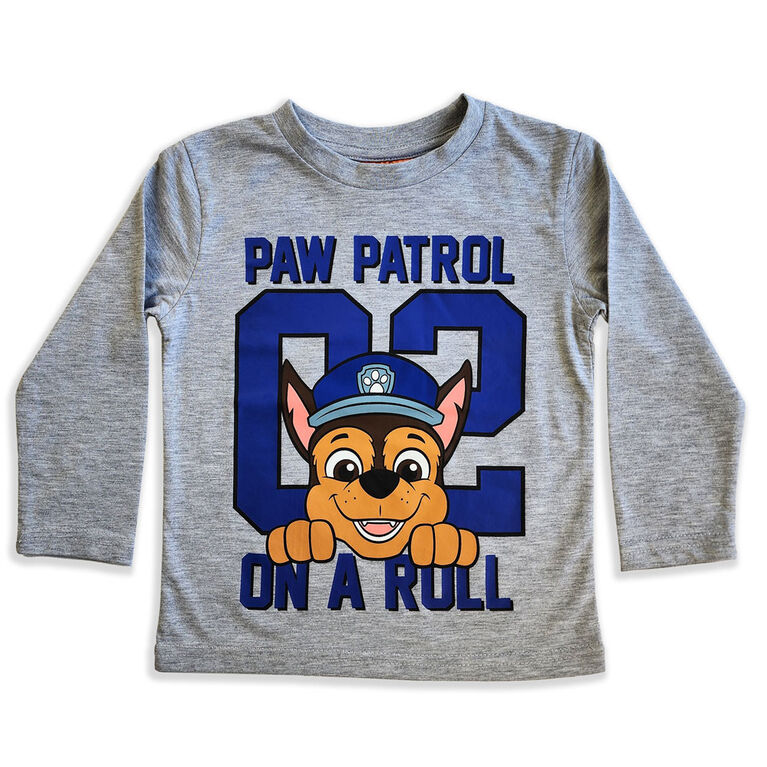 T-shirt à manches longues Paw Patrol - Gris 5T