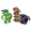 Bakugan Starter Pack 3-Pack, Ventus Pandox, Collectible Action Figures