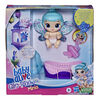 Baby Alive mini-poup&eacute;e GloPixies Aqua Flutter, poup&eacute;e de f&eacute;e phosphorescente