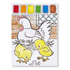Melissa & Doug Paint With Water - Farm Animals, 20 Perforated Pages, Spillproof Palettes