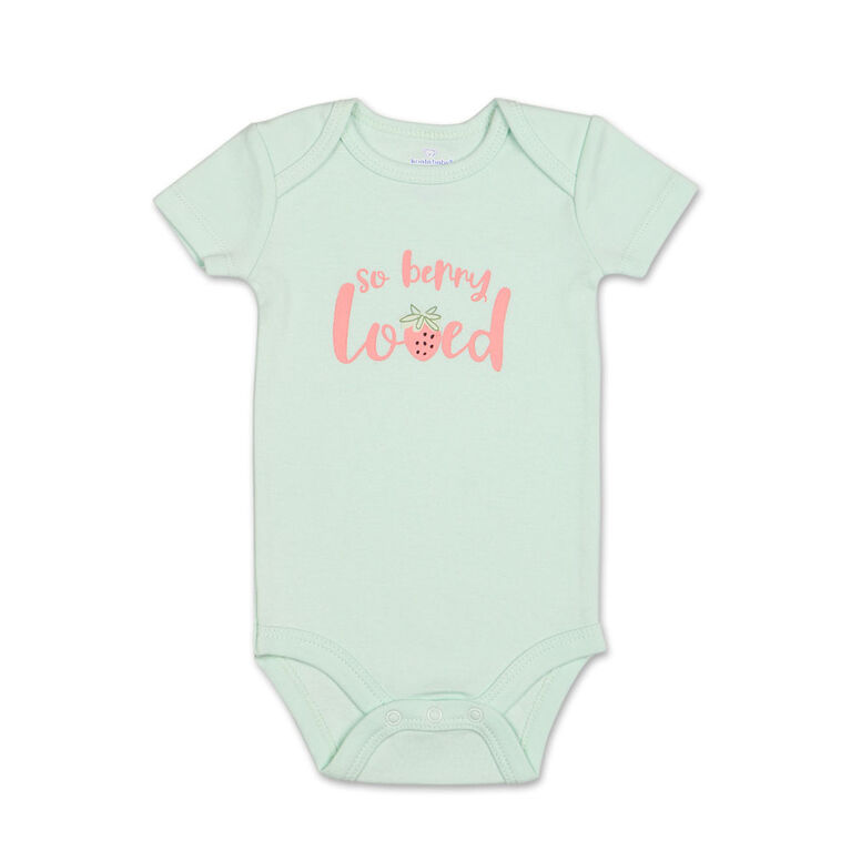 Combinaison à manches courtes Summer Girl en paquet de 4 de Koala Baby, Nouveau-né