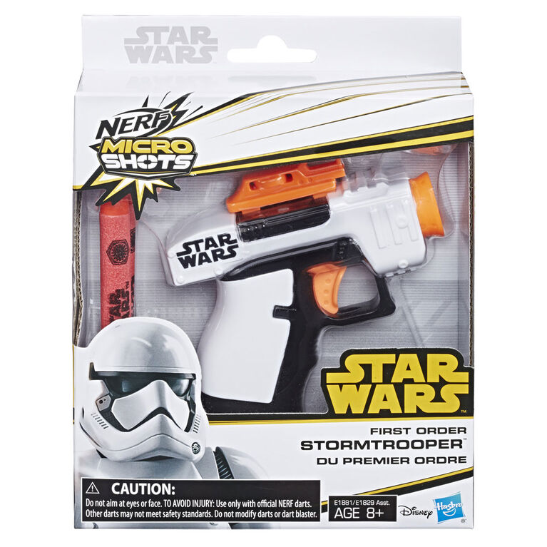 Nerf MicroShots Star Wars Stormtrooper Blaster