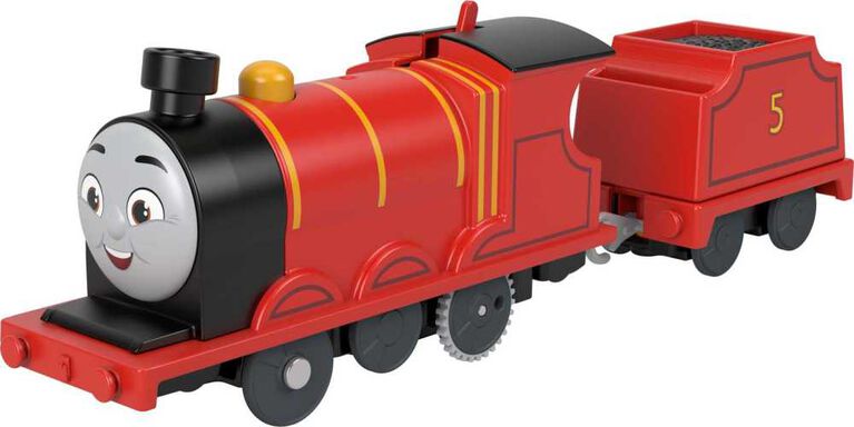 Thomas et ses amis Locomotive James motorisée et wagon
