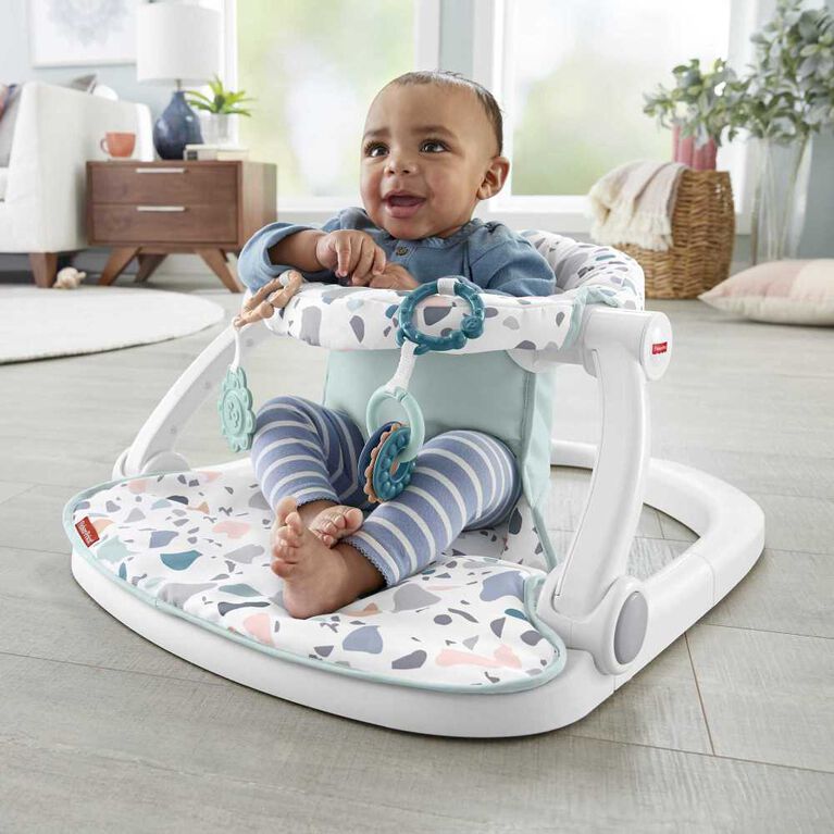 Fisher-Price Sit-Me-Up Floor Seat - Pacific Pebble, Baby Chair