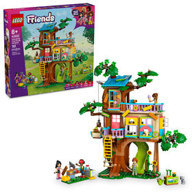LEGO Friends Friendship Tree House Hangout - Building Toy Playset for Kids with 4 Minidolls - 42652