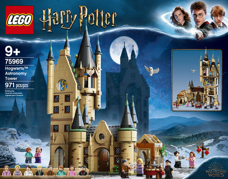 LEGO Harry Potter La Tour d'astronomie de Poudlard 75969 (971 pièces)