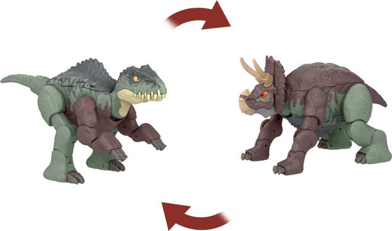 Jurassic World Transforming Dinosaur Toys, Massive Stretch Fierce Changers