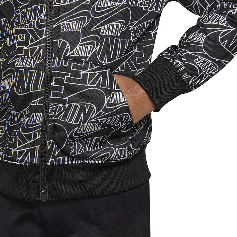 Nike hotsell printed tracksuit