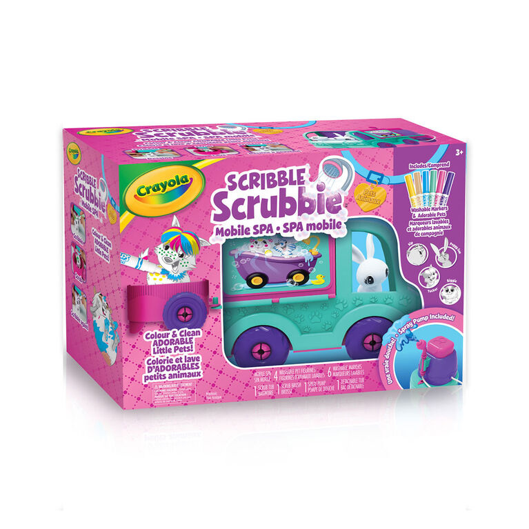 Spa mobile Scribble Scrubbie Crayola