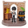 Wizarding World Harry Potter, Magical Minis Potions Classroom with Exclusive Harry Potter Figure and Accessories