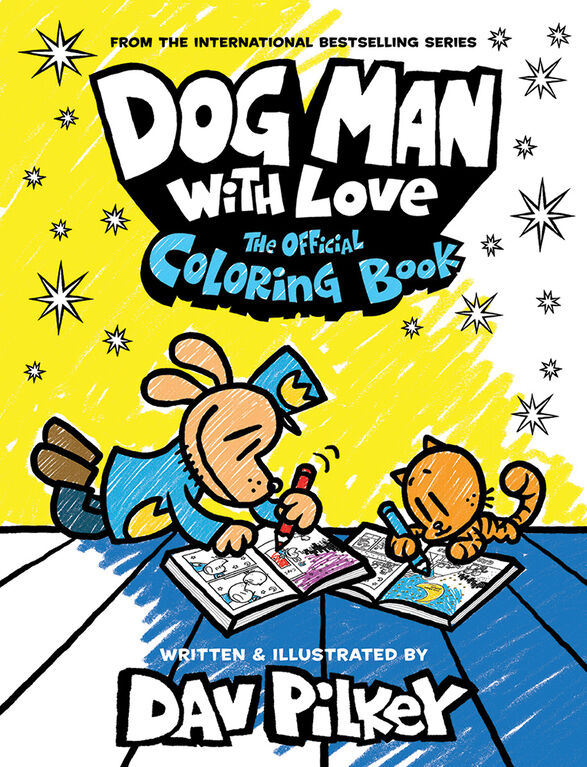 Dog Man with Love: The Official Coloring Book - Édition anglaise