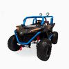 KIDSVIP Licensed Sport MX 2x12V 4x4 Kids Ride-On 2-Seater UTV Buggy - Grey - English Edition