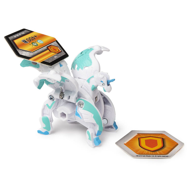 Bakugan Ultra, Pegatrix, 3-inch Tall Armored Alliance Collectible Action Figure and Trading Card