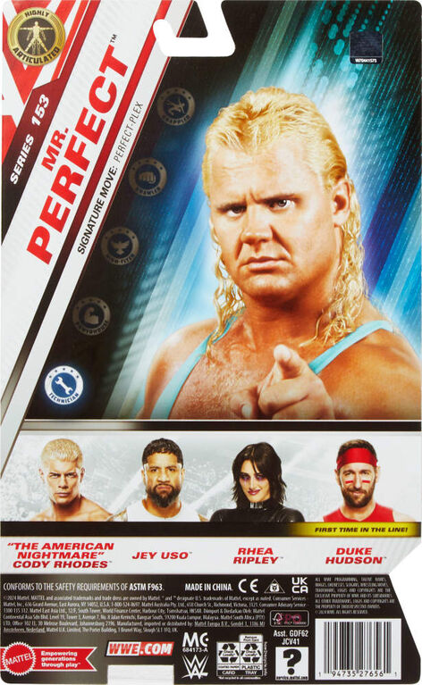 WWE Main Event Series - Mr Perfect - Figurine