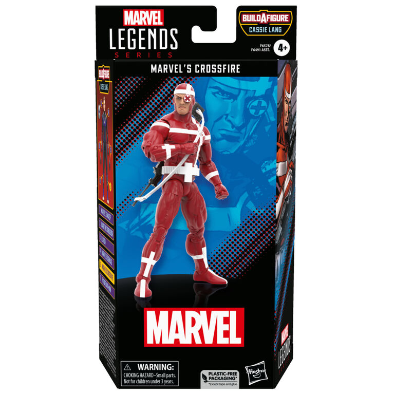 Hasbro Marvel Legends Series, figurine articulée de collection Marvel's Crossfire de 15 cm des bandes dessinées Marvel