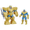 Marvel Avengers Mech Strike Action Figure Toy Infinity Mech Suit Thanos And Blade Weapon Accessory