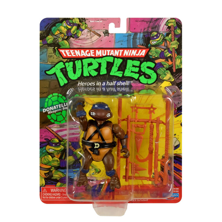 Teenage Mutant Ninja Turtle - Classic Basic 4.5" Figure: Donatello