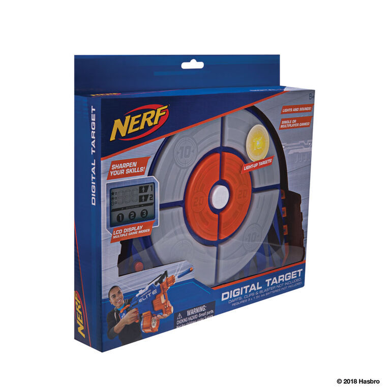 NERF Elite Digital Light-Up Target