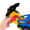 Imaginext DC Super Friends Batman Toy Rally Car with Disk Launcher and Figure, Preschool Toys