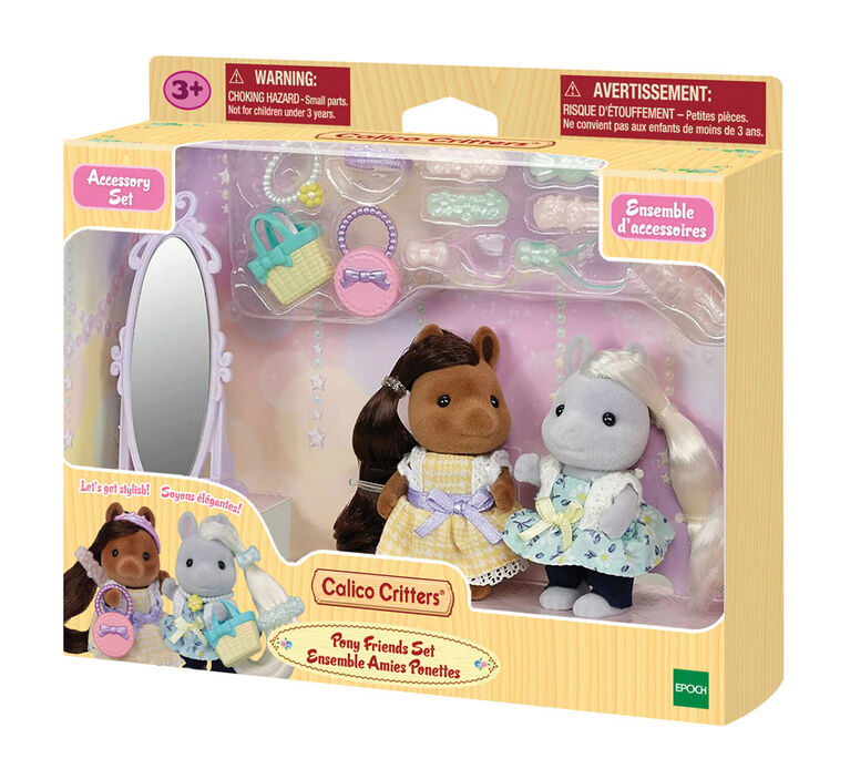 Calico Critters Pony Friends Set