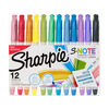 Sharpie S-Note, couleurs assorties, paq./12