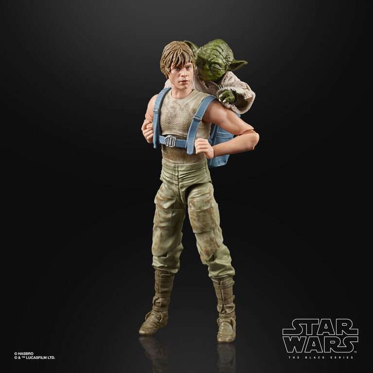 Star Wars The Black Series Luke Skywalker and Yoda (Jedi Training) 6-Inch-Scale Star Wars: The Empire Strikes Back 40th Anniversary Figures