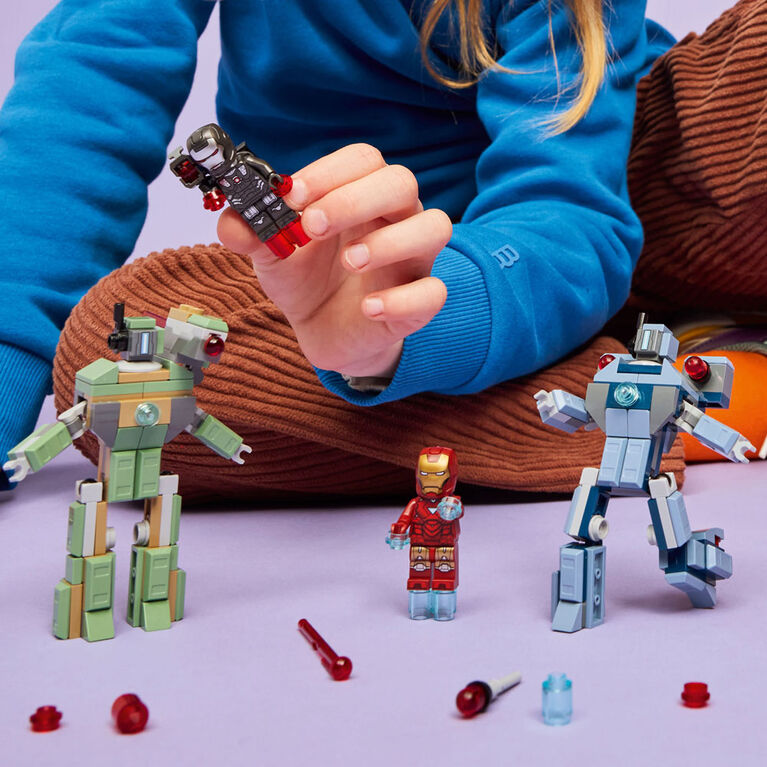 LEGO Marvel Iron Man & War Machine vs. Hammer Drones Building Toy for Boys & Girls, Ages 7+ - 76320 LEGO Marvel Iron Man & War Machine vs. Hammer Drones Building Toy for Boys & Girls, Ages 7+ - 76320