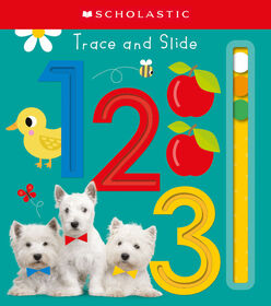 Scholastic - Scholastic Early Learners - Trace & Slide 123 - English Edition