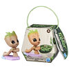 Marvel I Am Groot Collection, mini figurine Groot surf sur savon