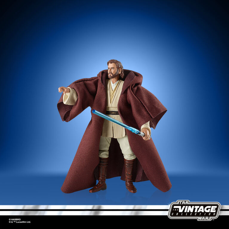Star Wars The Vintage Collection Obi-Wan Kenobi Toy VC31, 3.75-Inch-Scale