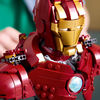 LEGO Marvel Iron Man MK4 Bust Building Kit - Includes Minifigure - Collectible for Adults, 18+ - 76327