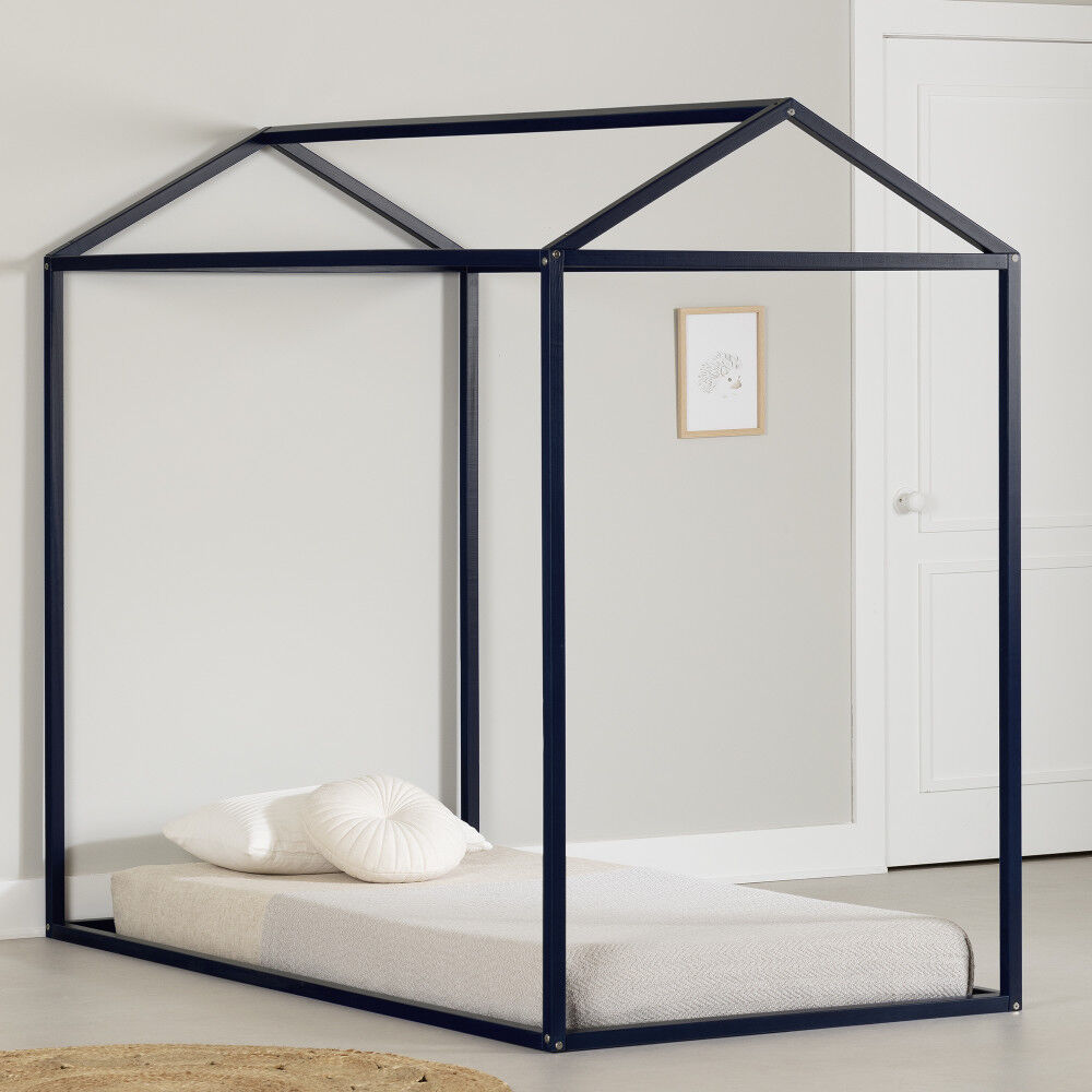 Navy blue twin bed online