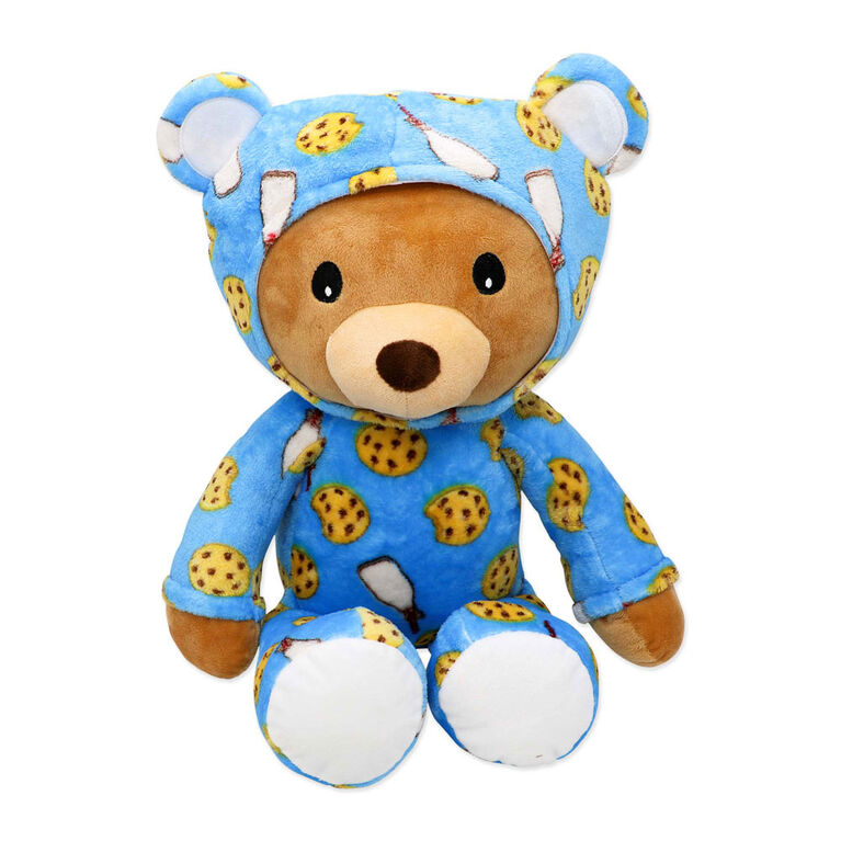 Jesse & Lulu Lounge Sleepover Bear: Blue Milk& Cookie Jesse & Lulu Lounge Sleepover Bear: Blue Milk& Cookie