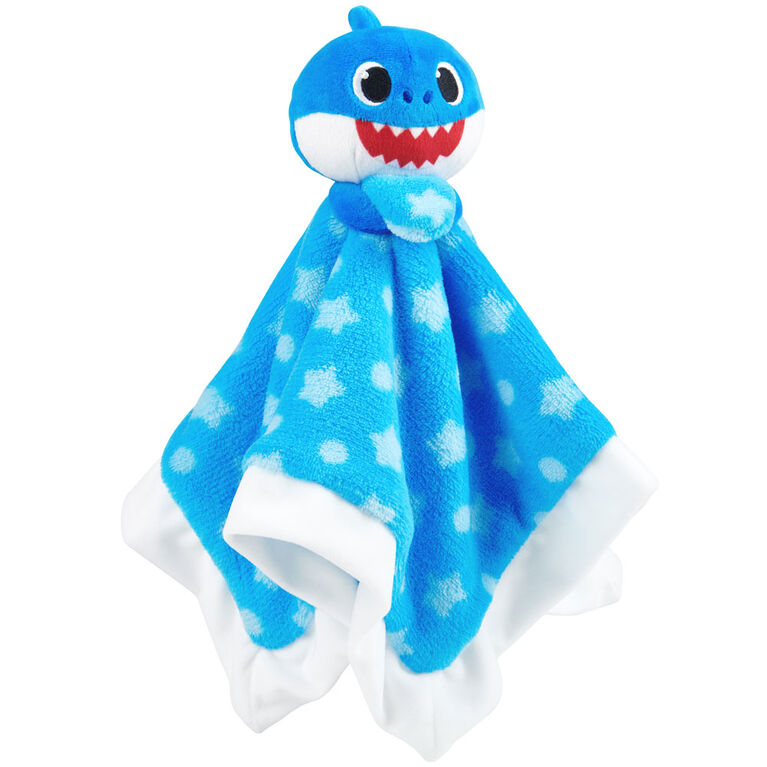 Couverture en peluche pour bébé-Daddy Shark