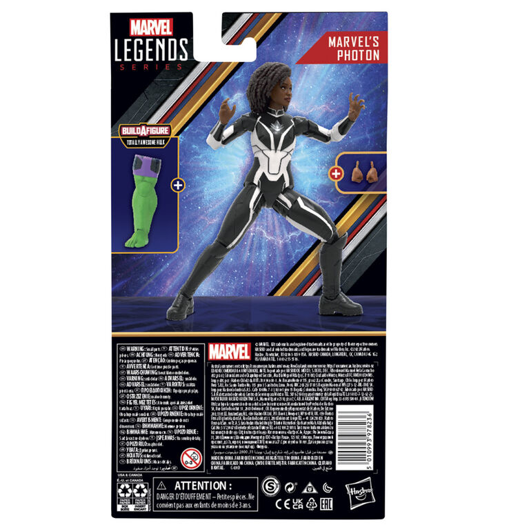 Marvel Legends Series Marvel's Photon, The Marvels 6-Inch Action Figures