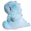 11.8" Yabu Fluffy Dino - Blue Plush