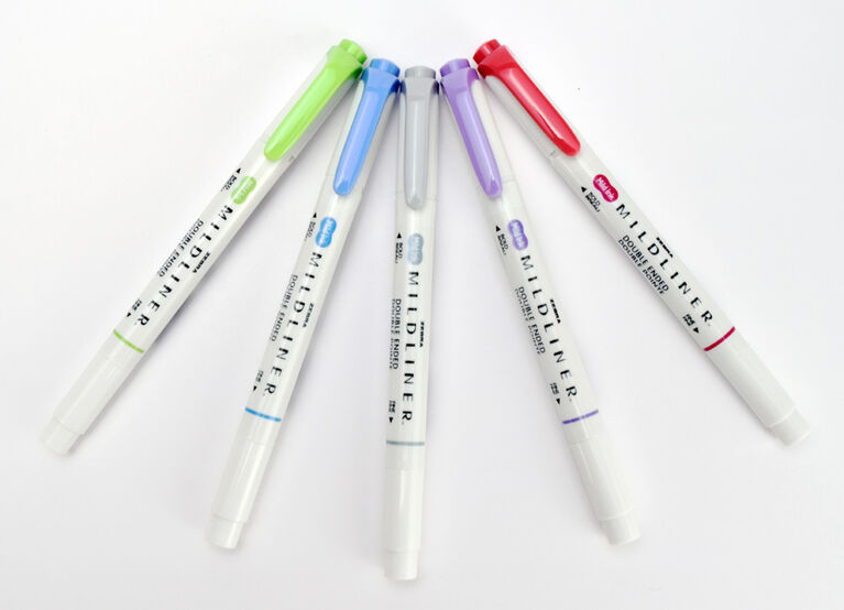 Zebra Mildliner Highlighter 5 Pack Cool