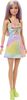 Barbie- Fashionistas- Poupée 190, mèches mauves, robe combishort
