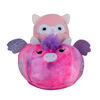 Mini-peluche Squishville - Squishville Mauve en carrosse