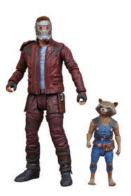 Marvel Select GOTG 2 Star-Lord & Rocket Figurine. - &Eacute;dition anglaise