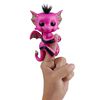Dragons scintillants Fingerlings - Lexi (Rose Vif- Or) - Bébés animaux de compagnie à collectionner - Exclusif. - Notre Exclusivité