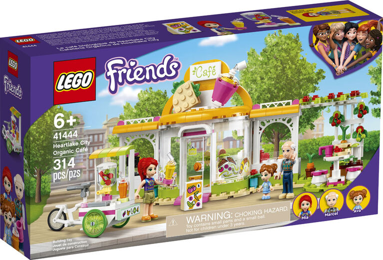 LEGO Friends Le café biologique de Heartlake City 41444 (314 pièces)