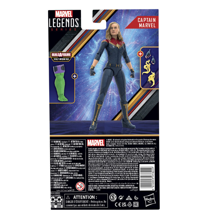 Marvel Legends Series Captain Marvel, The Marvels 6-Inch Action Figures